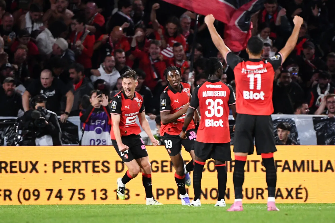 Revivez la victoire de Rennes face à Lyon  (3-1)
