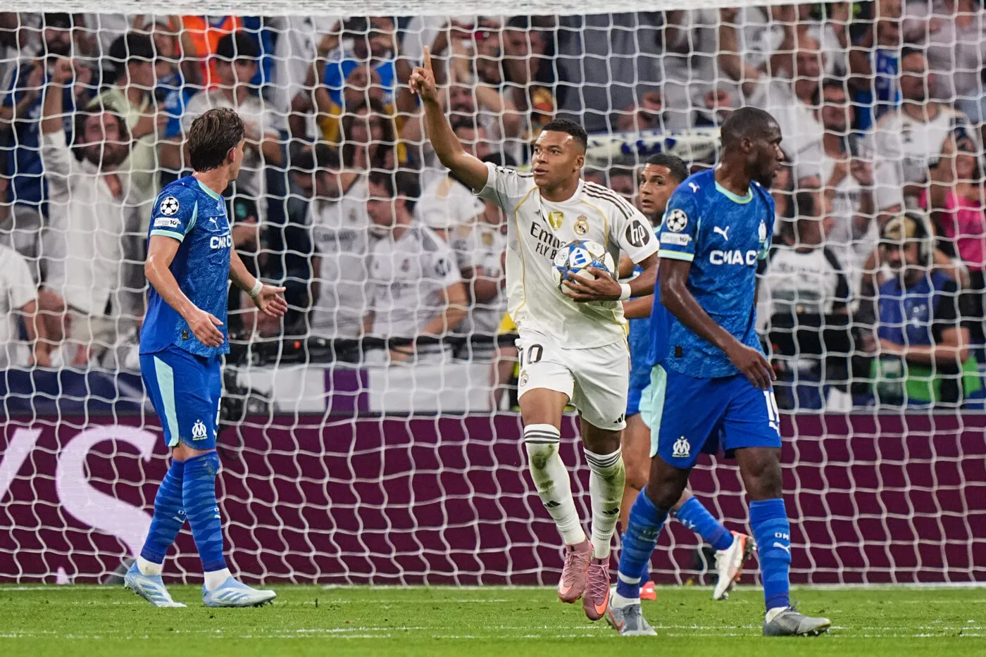 L’OM écœuré par le Real Madrid et deux penaltys de Mbappé