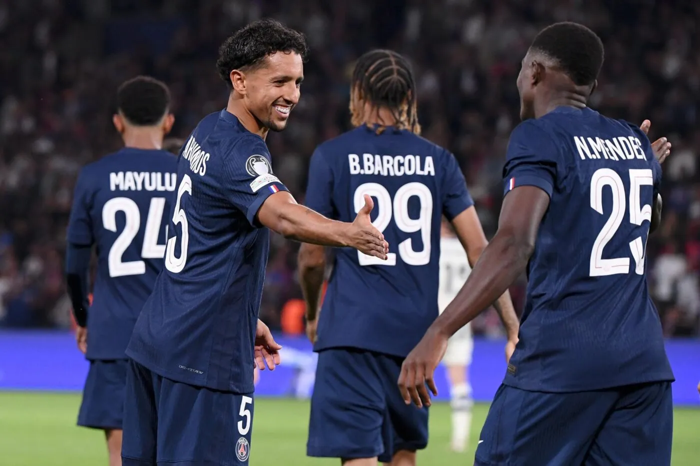 Les notes du PSG contre l’Atalanta