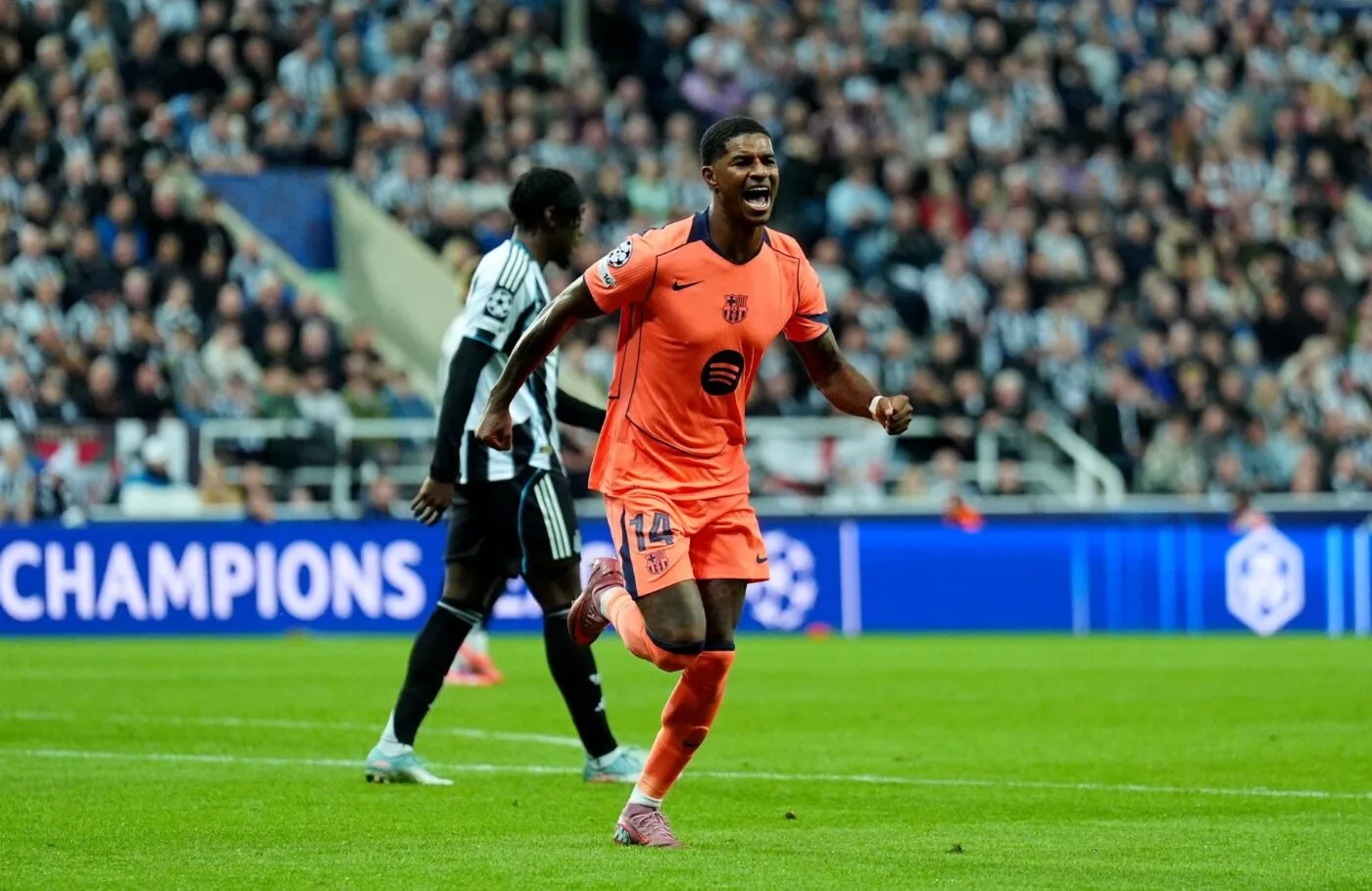 Rashford et Barcelone domptent Newcastle