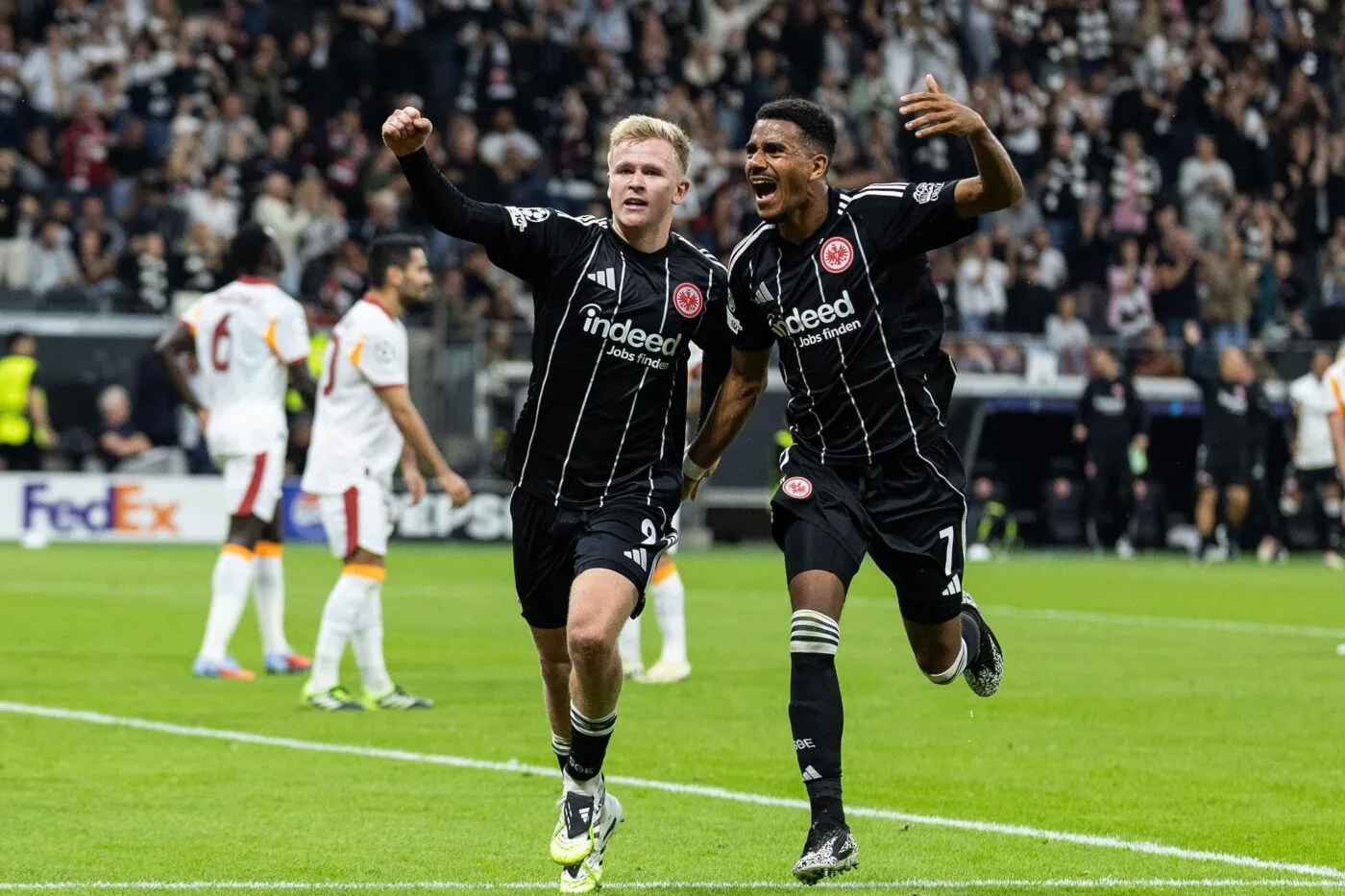 Francfort foudroie Galatasaray