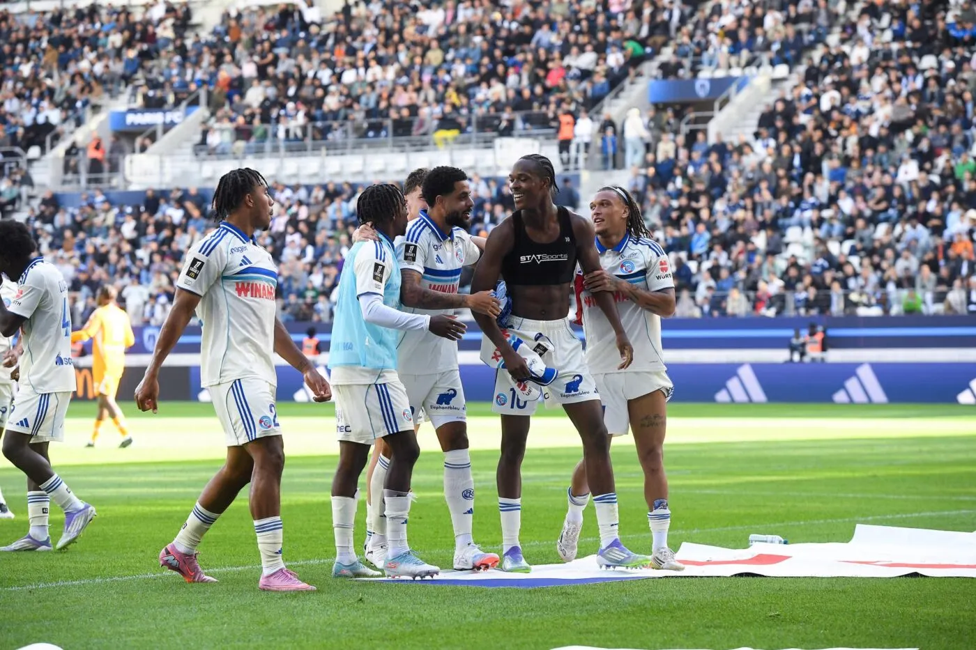 Vainqueur du Paris FC, Strasbourg s’invite sur le podium de la Ligue 1