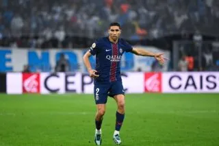 Quand Achraf Hakimi et Nuno Mendes se chamaillent avec le public du Vélodrome