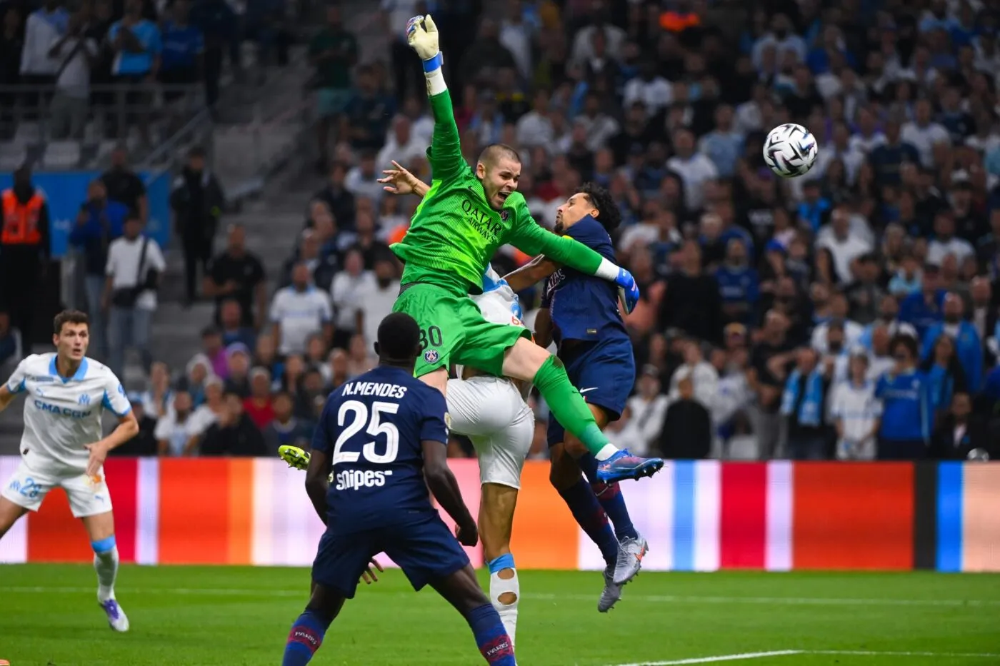 Nayef Aguerd n’apparaîtra plus sur le tableau de score d’OM-PSG