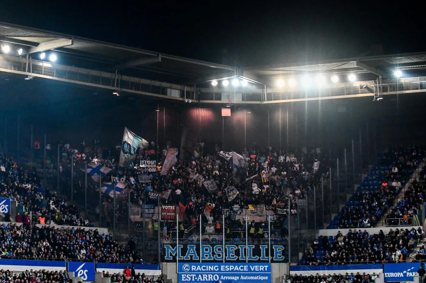 De nombreuses restrictions pour les supporters marseillais à Strasbourg
