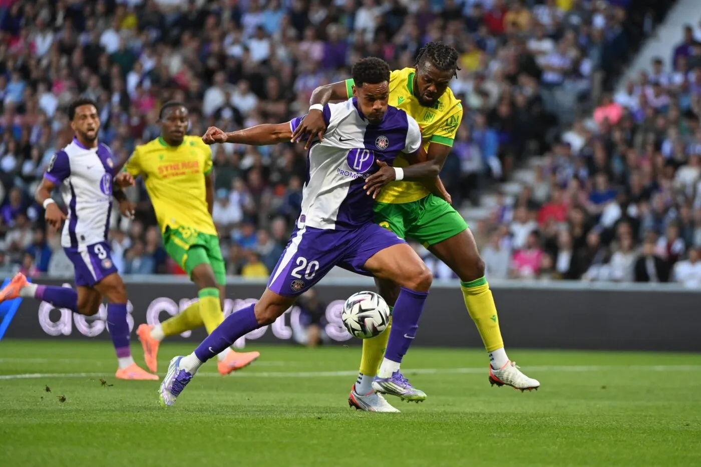 Quatre buts entre Toulouse et Nantes, mais pas de vainqueur