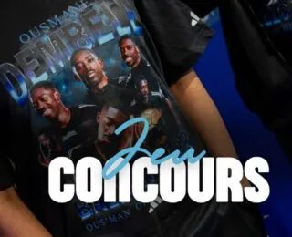 Concours : tente de gagner le tee-shirt adidas d'Ousmane Dembélé