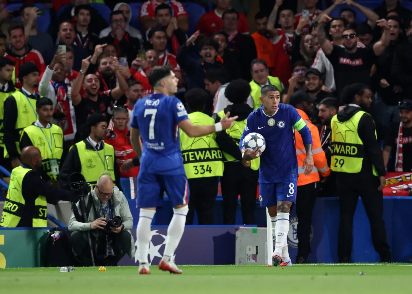 La soirée mouvementée d’Enzo Fernández