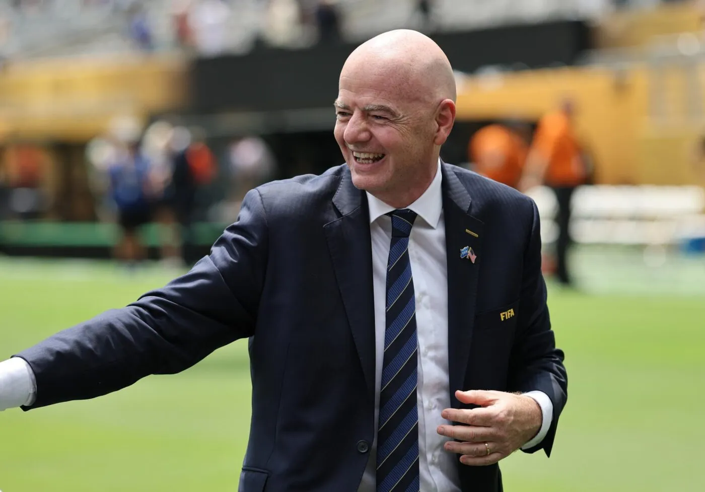 Gianni Infantino : «<span style="font-size:50%">&nbsp;</span>La FIFA ne peut résoudre les problèmes géopolitiques<span style="font-size:50%">&nbsp;</span>»