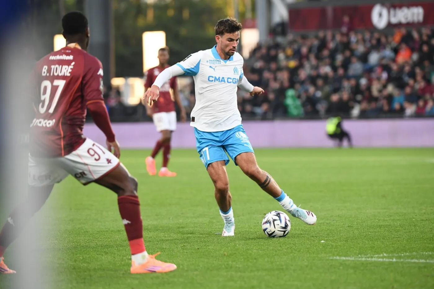 Marseille maîtrise facilement Metz