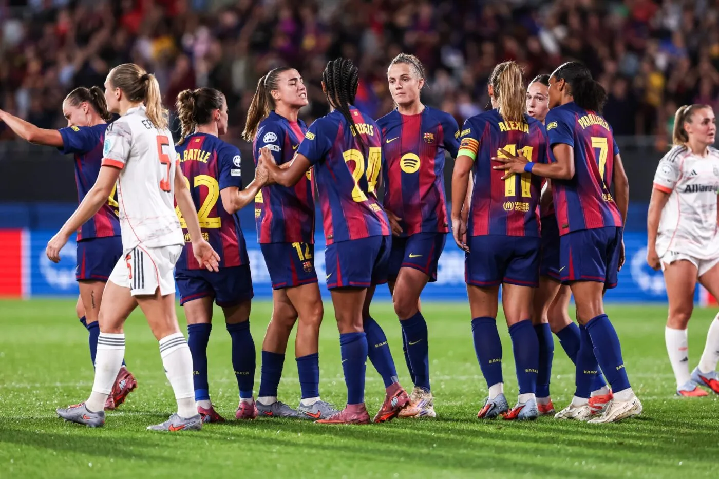 Le Barça féminin atomise le Bayern