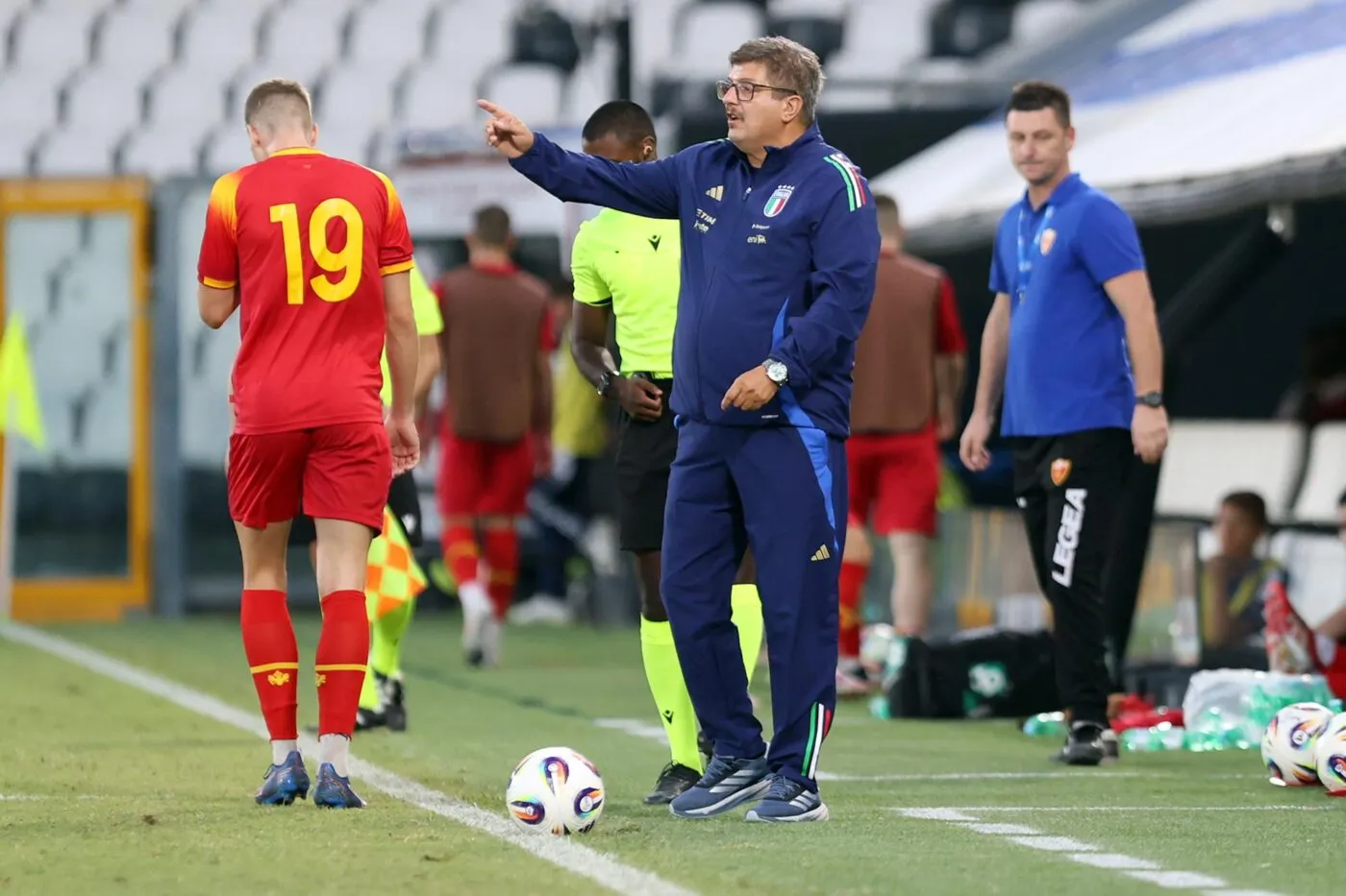 Quand les Espoirs de l’Italie s’entraînent avec un œil bandé