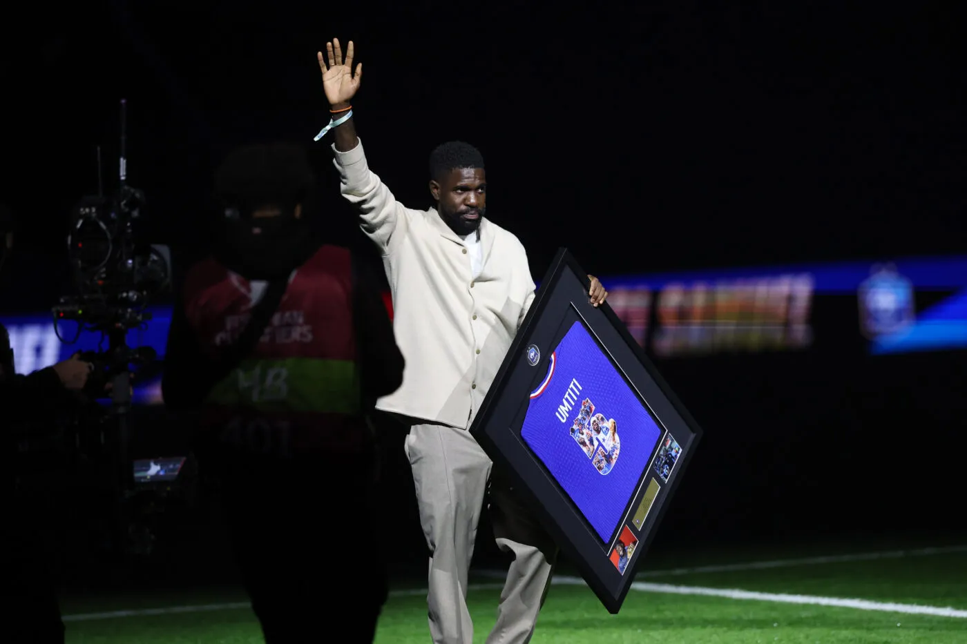 Umtiti honoré au Parc