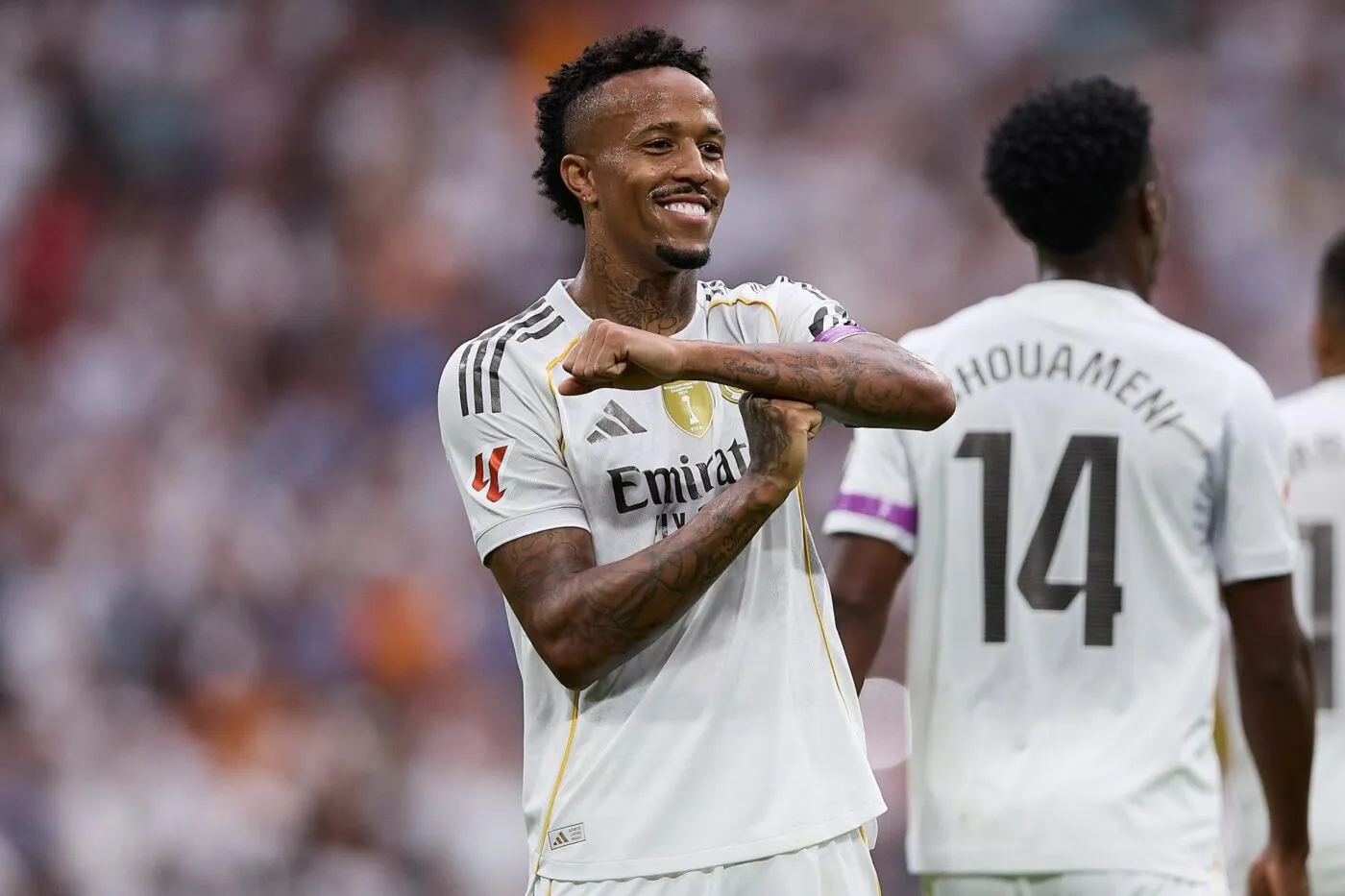 La femme d’Éder Militão impressionne au footvolley