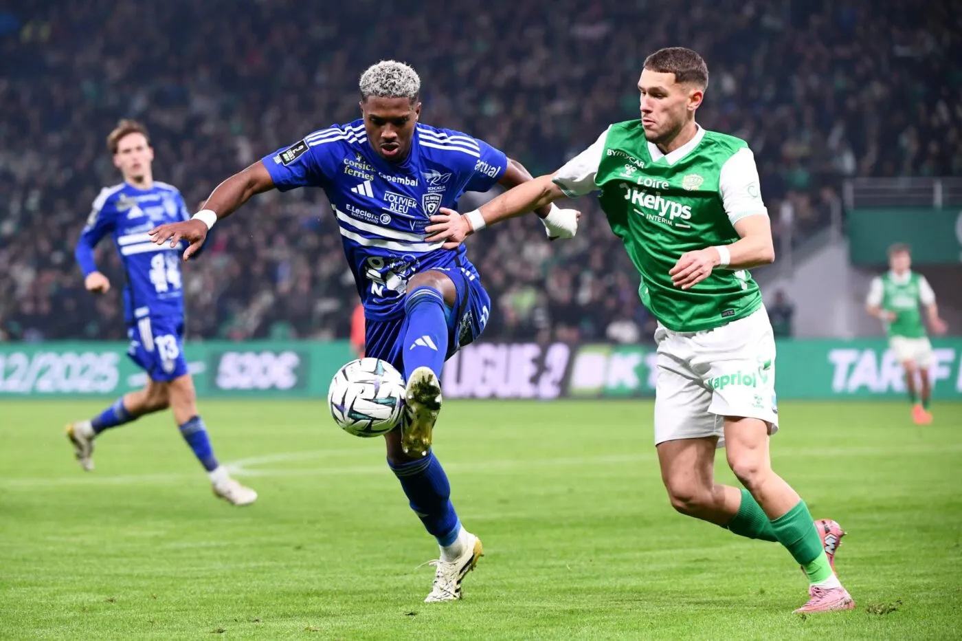Saint-Étienne accroché par la lanterne rouge Bastia, Troyes a le champ libre