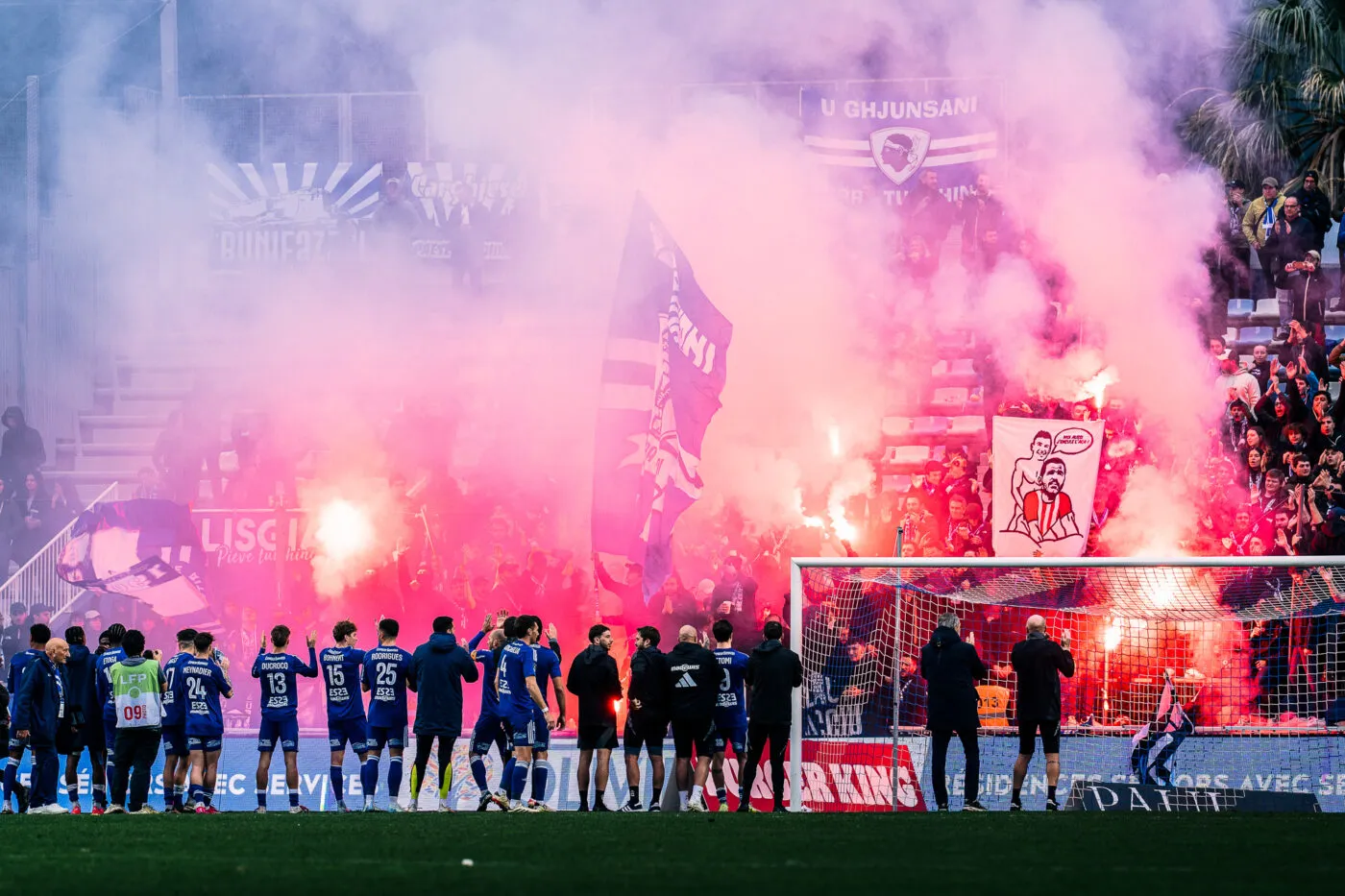 Six mois de prison avec sursis pour un supporter de Bastia