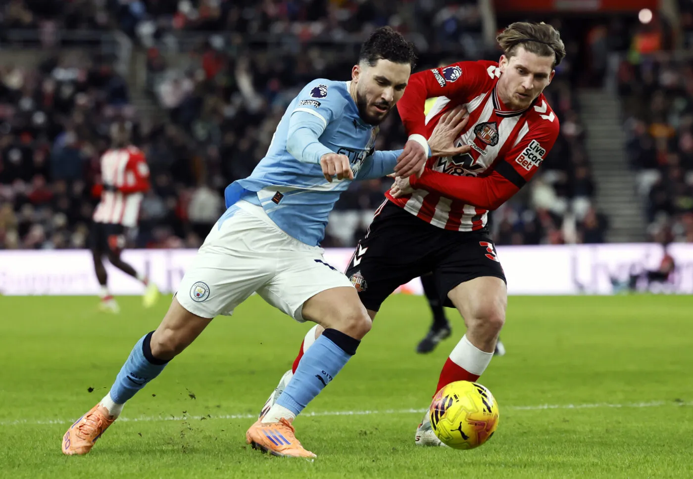 Muet à Sunderland, Manchester City perd des plumes dans la course au titre