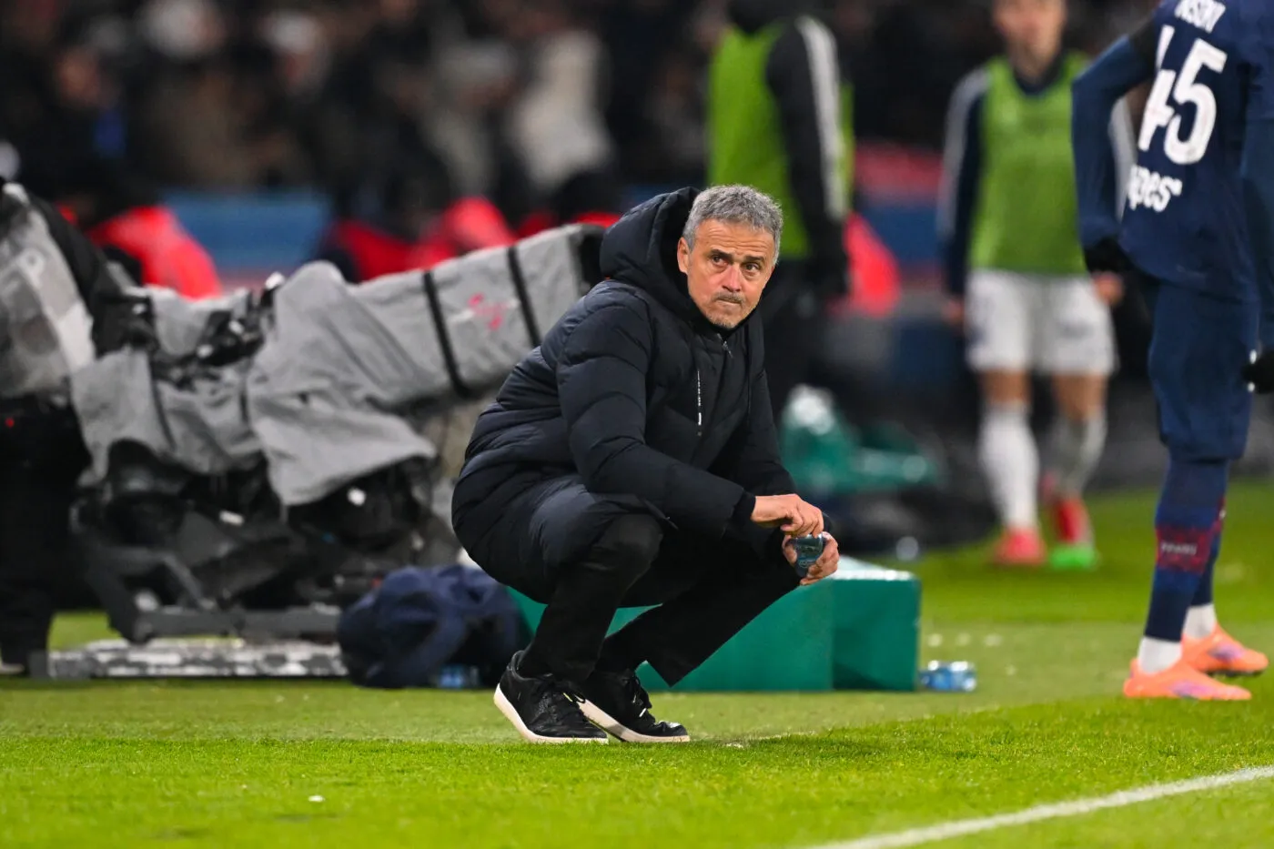 Luis Enrique dépité après la défaite du PSG au Sporting