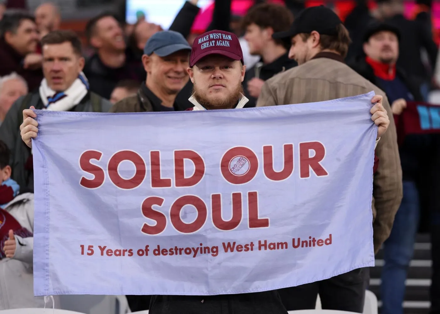 Les supporters de West Ham désertent leur stade