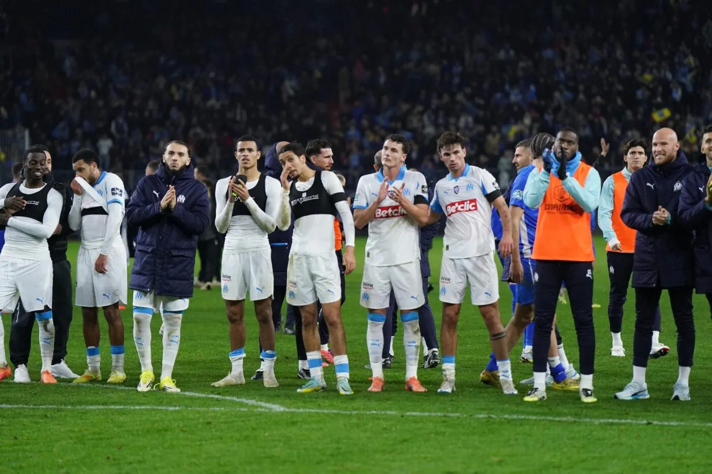 Les neuf buts de l’OM contre Bayeux font surtout mal au SM Caen
