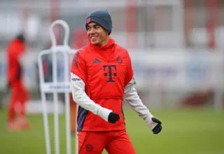 Sept mois après sa blessure contre le PSG, Jamal Musiala sur le retour