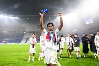 Endrick impressionné par le Groupama Stadium