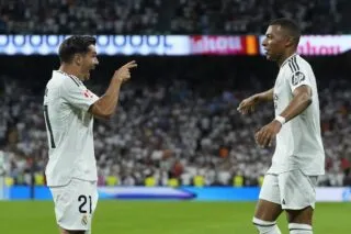 Kylian Mbappé au soutien de Brahim Diaz