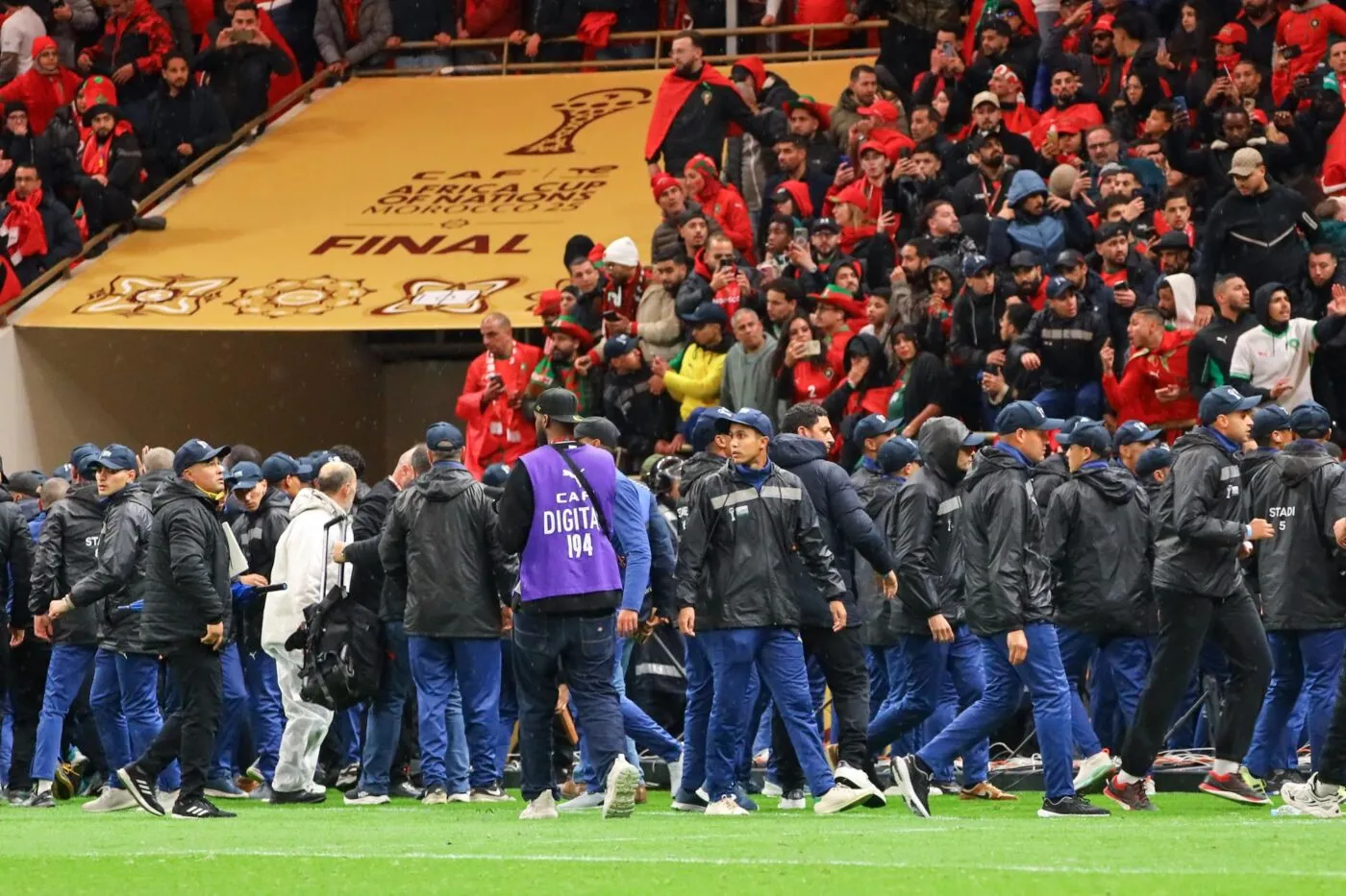 Le roi du Maroc réagit aux événements survenus pendant la finale de la CAN