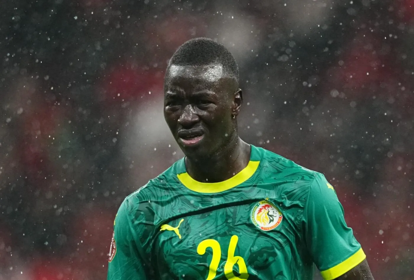 L’émotion de Pape Gueye après la victoire du Sénégal à la CAN