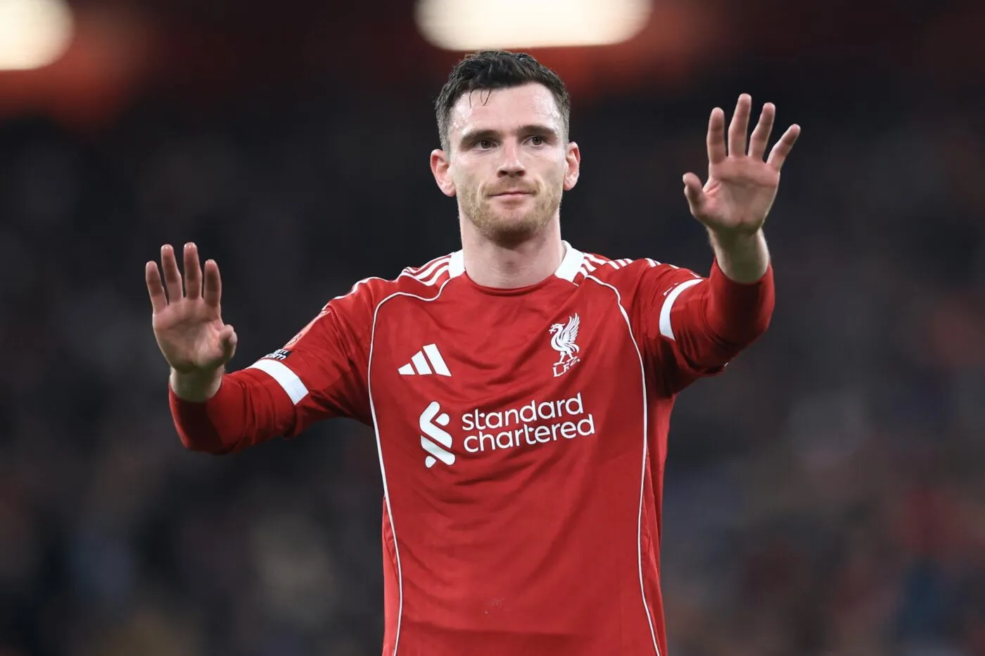 Andrew Robertson prêt à quitter Liverpool pour un autre club anglais ?