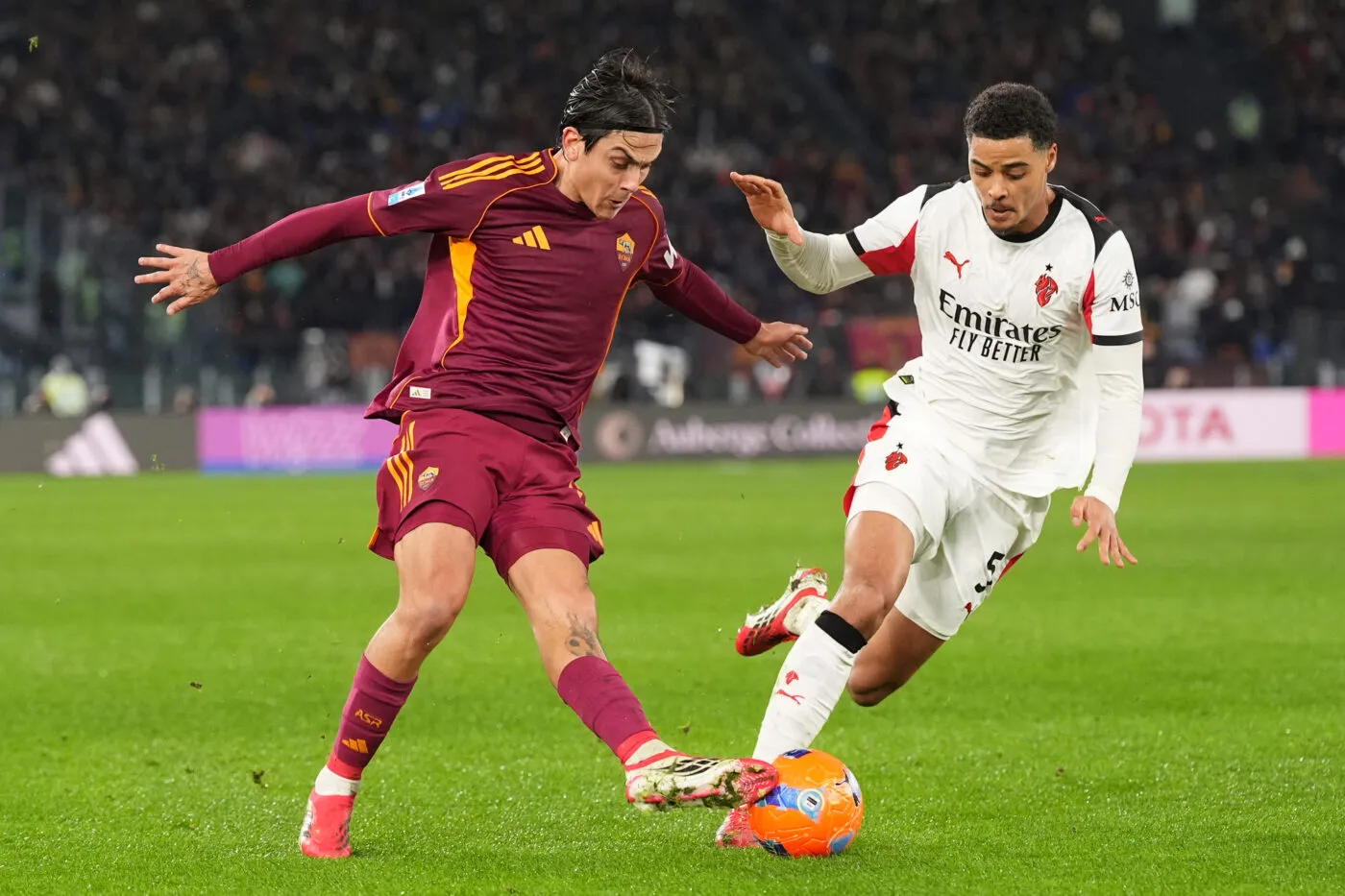 Milan s'en sort avec un point sur la pelouse de la Roma