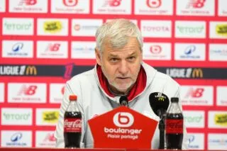 Bruno Genesio commente les difficultés de l'attaque lilloise