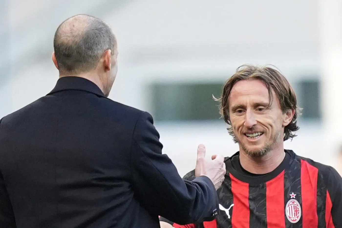 Massimiliano Allegri amoureux de Luka Modrić