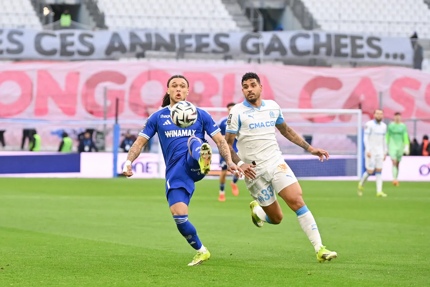 Revivez le match nul entre l'OM et Strasbourg  (2-2)