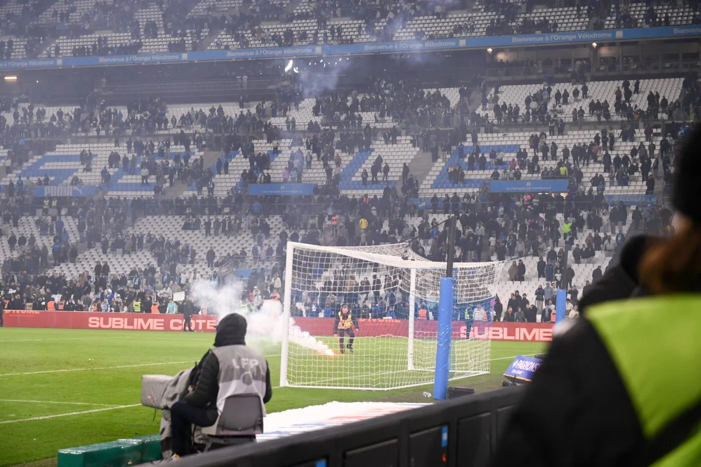 Des supporters marseillais auraient tenté de s’introduire dans les salons présidentiels du Vélodrome