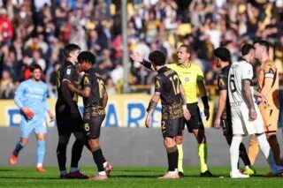 L’arbitrage italien vivement critiqué ce week-end