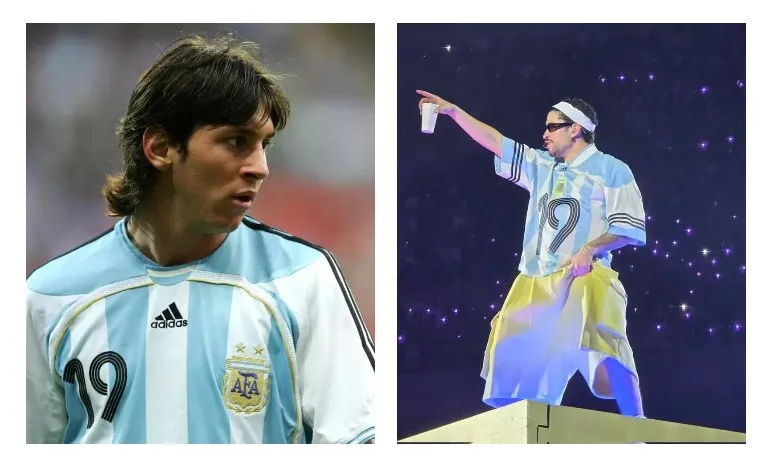 Pourquoi Bad Bunny rend hommage à Lionel Messi plutôt qu&rsquo;à Marvin Martin
