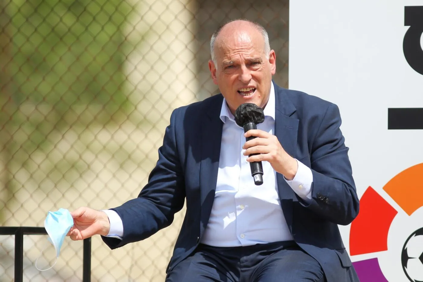 Javier Tebas se paye encore le Real Madrid après le communiqué du club contre lui