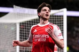 Un supporter de Tottenham se moque de la compagne de Declan Rice