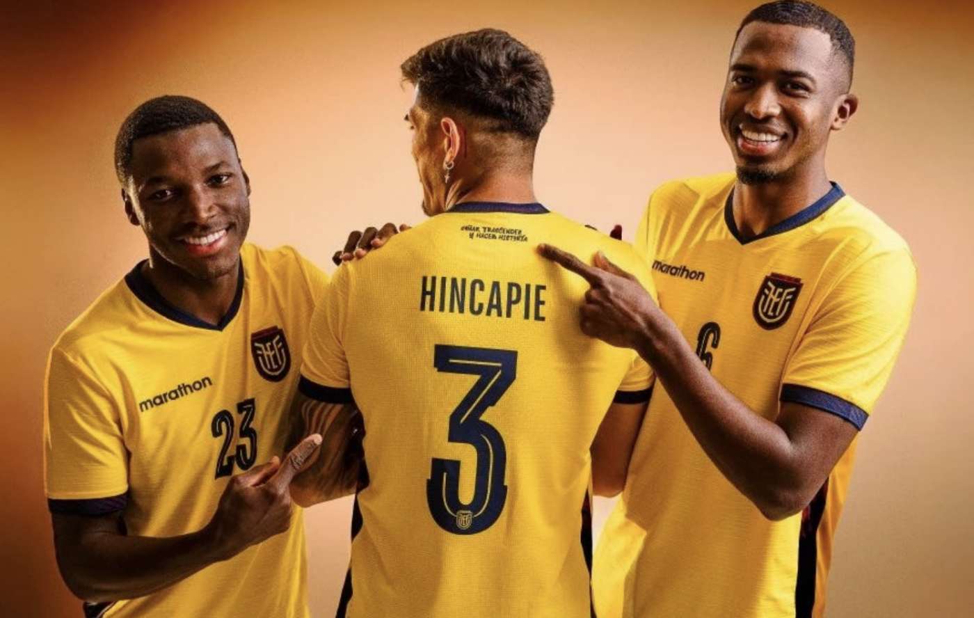 L&rsquo;Equateur de Pacho dévoile un nouveau maillot très cool pour le Mondial