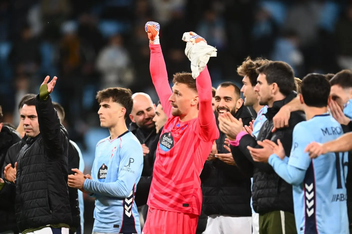 La drôle de célébration du gardien du Celta de Vigo