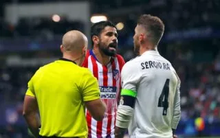 Diego Costa prenait son pied contre les vicieux sur le terrain