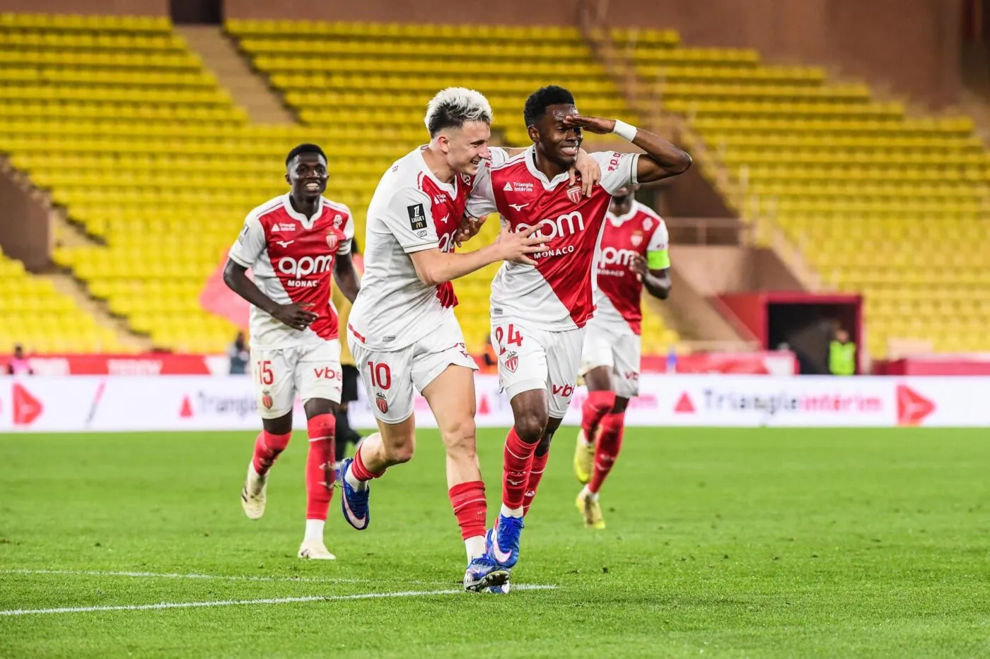 Monaco écarte Angers et enchaîne un troisième succès de suite en Ligue 1