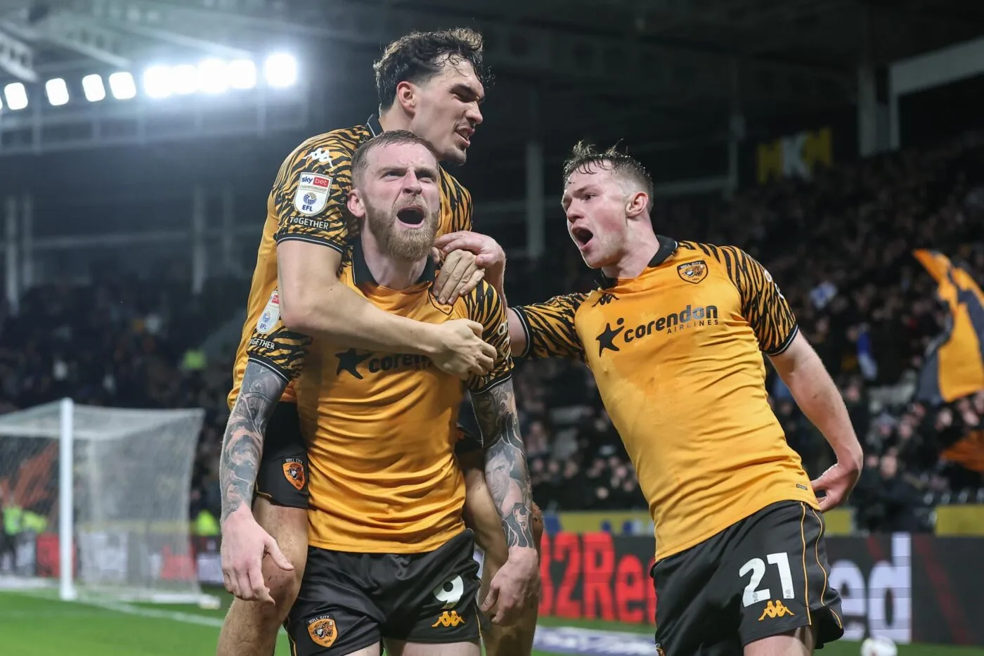 Un joueur de Hull City vomit sur le terrain en Championship