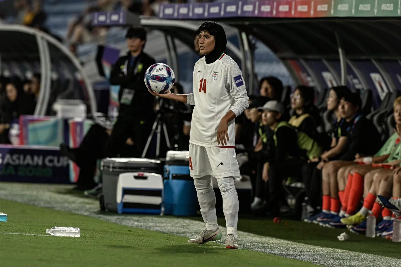 Le geste fort de la sélection féminine de l’Iran
