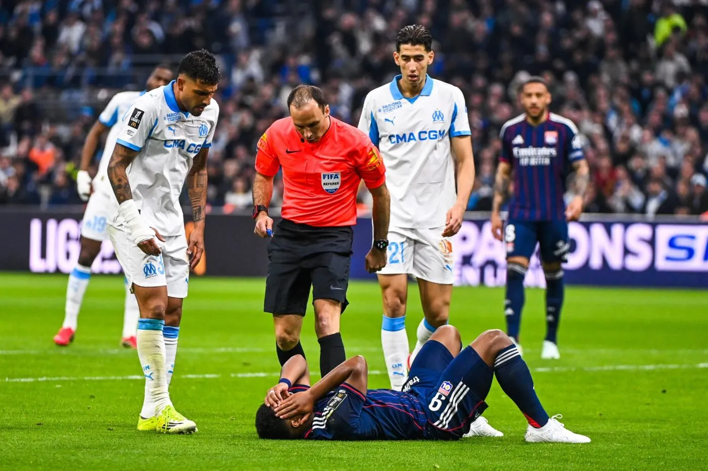 La direction de l’arbitrage revient sur le troisième but marseillais dans l’Olympico