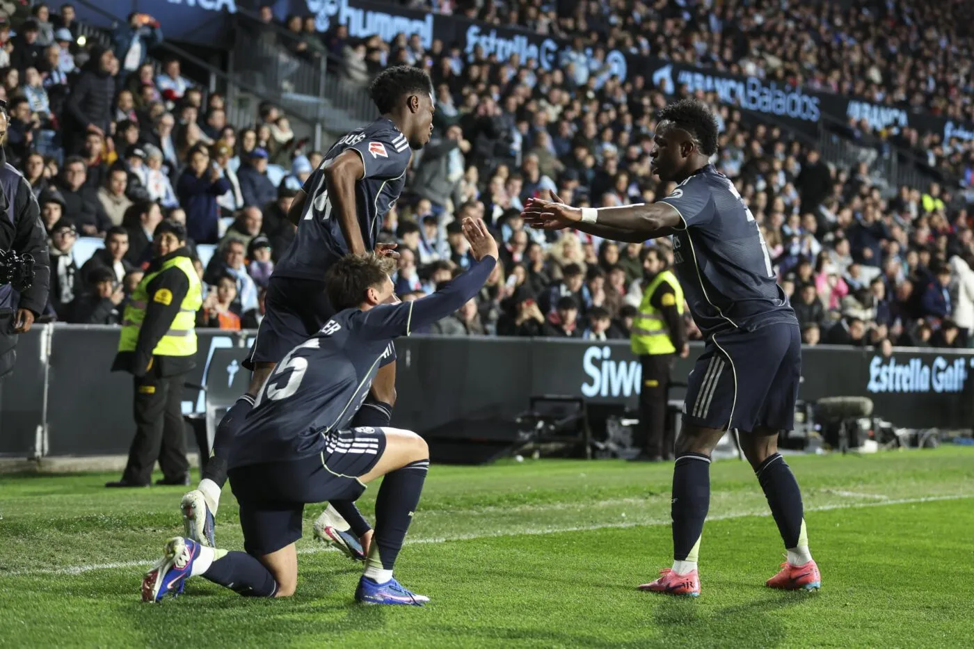 Le Real s’impose au bout du temps additionnel face au Celta et se relance dans la course au titre