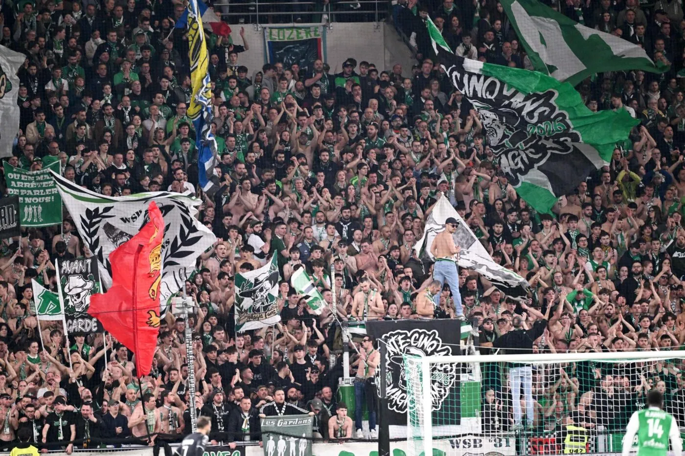 La moitié des supporters de Ligue 2 était à Saint-Étienne