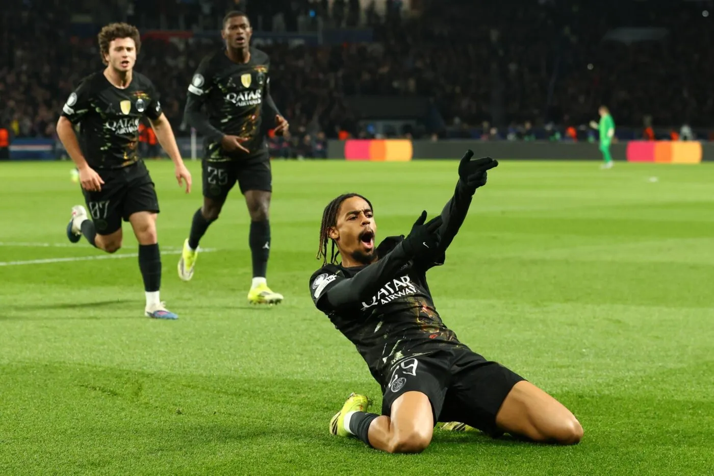 Bradley Barcola et Lucas Hernandez ne boudent pas leur plaisir