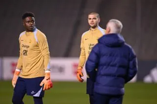 Brice Samba vient au chevet de Lucas Chevalier